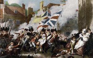 Die Schlacht von Jersey von English School