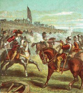 Die Schlacht von Naseby von English School