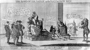 Die Kupplerin der Nation oder der Weg zum Reichtum, veröffentlicht von Matthew Darly von English School