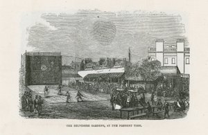 Die Belvidere Gärten von English School
