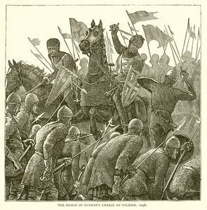 Der Angriff des Bischofs von Durham bei Falkirk, 1298