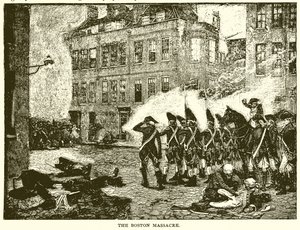 Das Massaker von Boston von English School