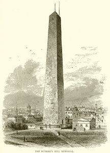 Das Bunkers Hill Denkmal von English School