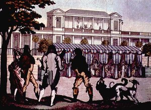 Das Café des Tuileries aus der 