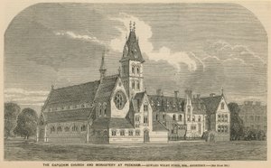 Die Kapuzinerkirche und das Kloster in Peckham von English School