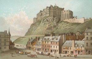 Das Schloss vom Grassmarket - Edinburgh von English School