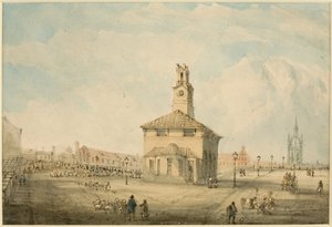 Der Viehmarkt, Newcastle upon Tyne von English School