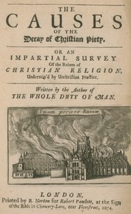 Die Ursachen des Verfalls der christlichen Frömmigkeit von English School
