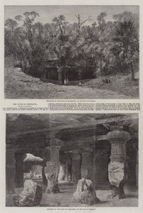 Die Höhlen von Elephanta von English School