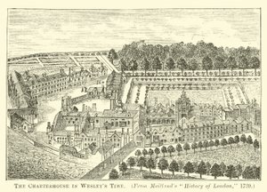 Die Charterhouse zu Wesleys Zeit von English School