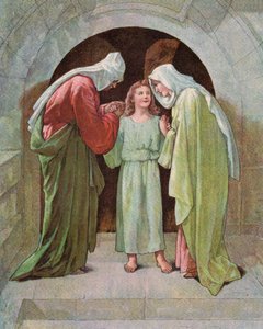 Das Jesuskind im Tempel von English School