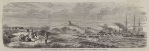 Die chinesische Expedition, die alliierten Streitkräfte nehmen die Halbinsel Tche-Fou in Besitz