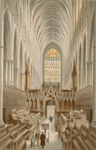 Der Chor, Westminster Abbey von English School