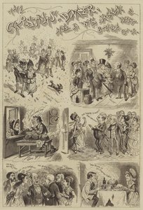 Das Weihnachtsessen, wie es gestohlen wurde und was daraus wurde (Stich) von English School