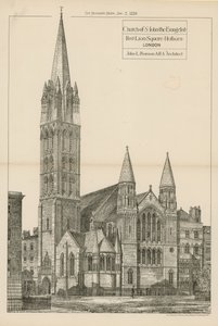 Die Kirche St. Johannes der Evangelist von English School