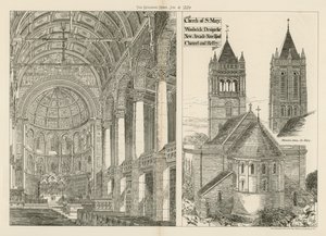 Die Kirche St. Mary in Woolwich von English School