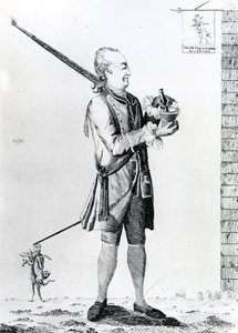 Der chemische Macaroni, veröffentlicht von G. Terry, 1772 von English School