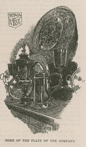 Die Stadtgilden: Die Fishmongers Company: Ein Teil des Tafelgeschirrs der Gesellschaft von English School