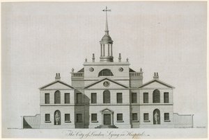 Das City of London Lying-in Hospital von English School
