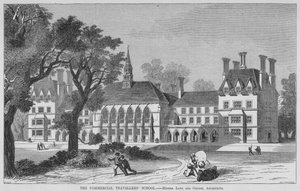 Die Schule der Handelsreisenden (Gravur) von English School