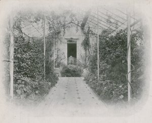 Der Wintergarten-Eingang des Wimbledon Park House von English School