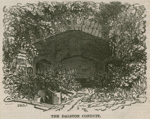 Der Dalston-Wasserkanal von English School
