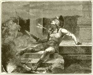 Der Tod des Alkibiades von English School