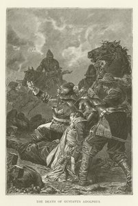 Der Tod von Gustav II. Adolf von English School