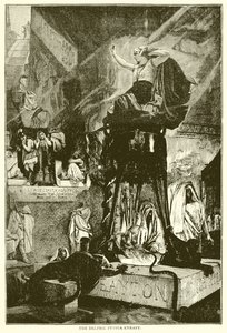 Die delphische Pythia in Ekstase von English School