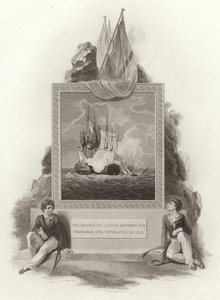 Die verzweifelte Aktion zwischen der Terrible und der Vengeance, Dez 1757