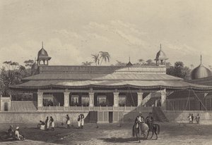 Der Dewas Khan oder Audienzhalle, Palast von Delhi von English School
