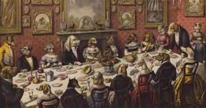 Das Hundedinner von English School