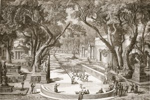 Der Dromos in Sparta, restauriert von English School