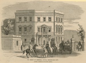Das Herzogtum Cornwall Büro, Buckingham Gate, London von English School