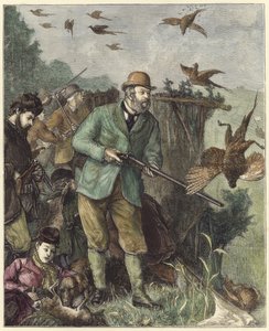 Der Herzog in einer warmen Ecke von English School