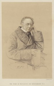 Der Herzog von Buccleuch und Queensberry, KG (Lithographie) von English School