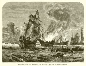 Die Niederländer in der Medway: De Ruyters Angriff auf Schloss Upnor