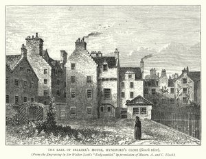 Das Haus des Earl of Selkirk, Hyndford
