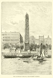 Der ägyptische Obelisk, Kleopatras Nadel von English School