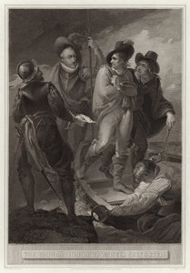 Die Verhinderung der Emigration von Cromwell von English School