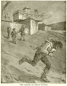 Die Flucht von Lewis Wetzel von English School