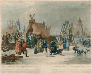 Der Jahrmarkt auf der Themse, 4. Februar 1814