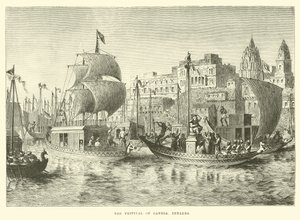Das Fest von Ganesa, Benares von English School