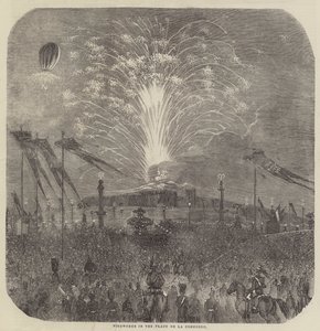 Die Feste in Paris (Gravur)