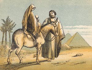 Die Flucht nach Ägypten von English School