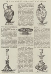 Die Fountaine-Sammlung, von der Syndikat gekaufte Artikel (Gravur) von English School