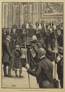 Das Begräbnis von Albert, dem Prinzgemahl von English School