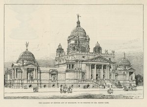 Die Galerie der britischen Kunst in Millbank von English School