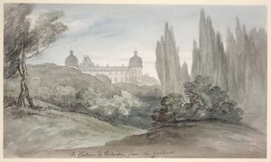Die Gärten des Schlosses von Valencay, ca. 1770 von English School