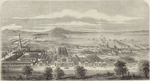 Die Geelong- und Melbourne-Eisenbahn von English School